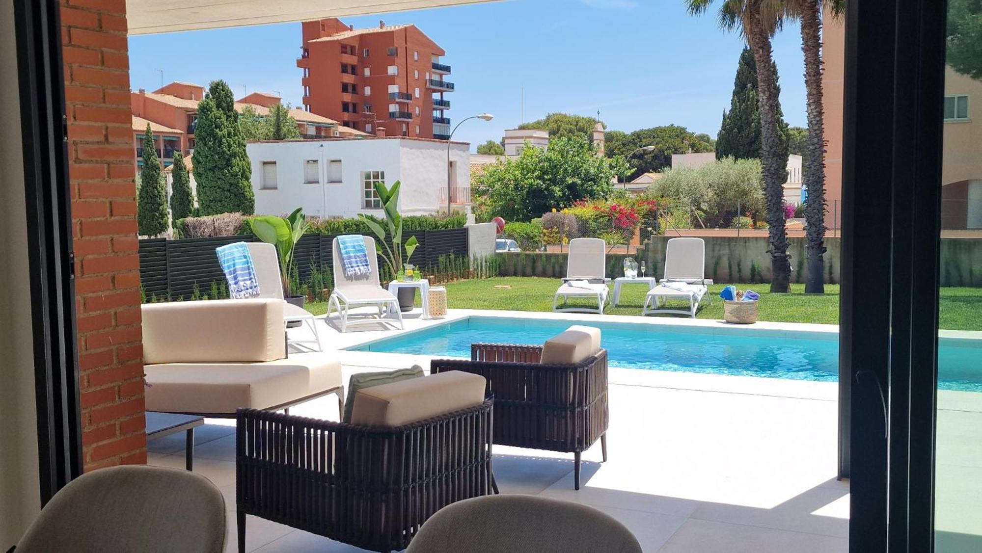 Exclusiva Villa, Lujo Y Descanso Benicàssim Kültér fotó